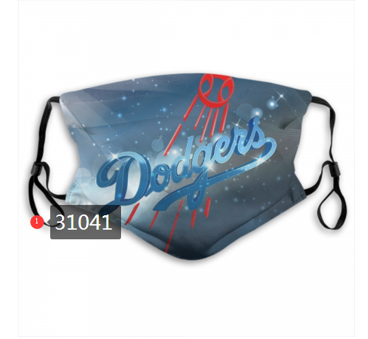 2020 Los Angeles Dodgers Dust mask with filter 41